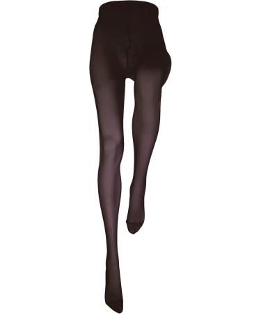 NuVein Compression Pantyhose for Women | 15-20 mmHg Support | Sheer Nylon Tights | Closed Toe Black | Petite Size - Buy Online on GoSupps.com