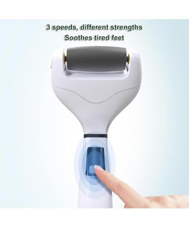 Rechargeable Electric Foot Callus Remover 3 Speeds Gentle Exfoliation Suitable for The Whole Family - Buy Online on GoSupps.com