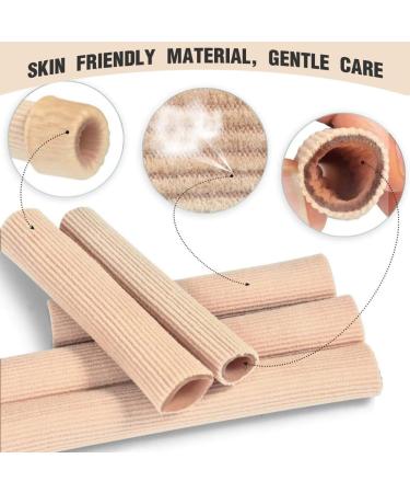 Sioppkik Silicone Toe Protection Cushion - 4 pcs Gel Toe Caps for Corns Calluses Bunion Relief | Soft Cuttable Toe Pads | International Shipping - Buy Online on GoSupps.com
