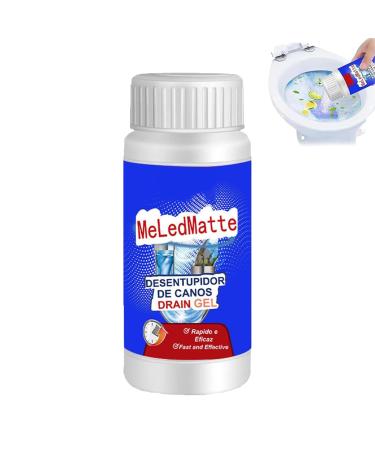 Meledmatte Powerful Pipe Dredging Agent Meledmatte Toilet Drain Cleaner Powerful Pipe Dredge Deodorant for Kitchen Toilet Pipeline Quick Cleaning Tool. (1pcs)