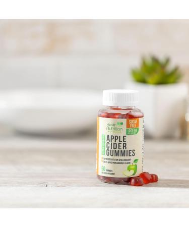 Apple Cider Vinegar Gummies 1000mg - Sugar Free Max Strength ACV Gummy Vitamins Advanced Formula with Vitamin B12 Supports Metabolism & Energy Keto Friendly Gluten-Free Vegan Non-GMO 60 Gummies 60 Count (Pack of 1) - Buy Online on GoSupps.com