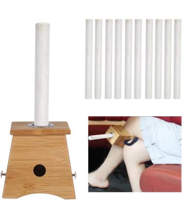 ZJchao 10 Piece Moxa Moxibustion Stick Set for Acupuncture Therapy | Enhance Muscle Relaxation & Improve Circulation - Buy Online on GoSupps.com