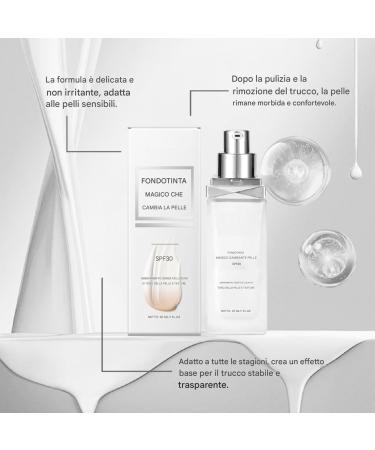 Color Changing Foundation - Hydrating Makeup Base for Warm Skin Tones | Natural Skin Tone Liquid Primer for Women Mature Women Mothers | Face Cream - Buy Online on GoSupps.com