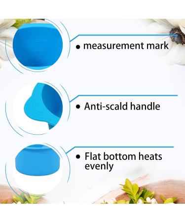 Nuqin 16 Oz Silicone Wax Pot Liner with Stirring Rod - Anti-Scald Design, Easy to Clean - Ideal for Home or Salon Waxing - Hair Removal Solution - Buy Online on GoSupps.com