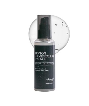BENTON Fermentation Essence Skin Care 3.38 fl.oz. - Galactomyces & Bifida & Lactobacillus/Collagen Tone Balancing Skin Smoothing Elasticity Korean Clean Beauty Skin Care 2023 Renewal