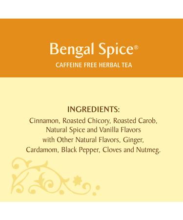 Bengal Spice Herbal Tea by Celestial Seasonings - Caffeine Free, 20 Bags (1.7 oz) - Buy Online on GoSupps.com