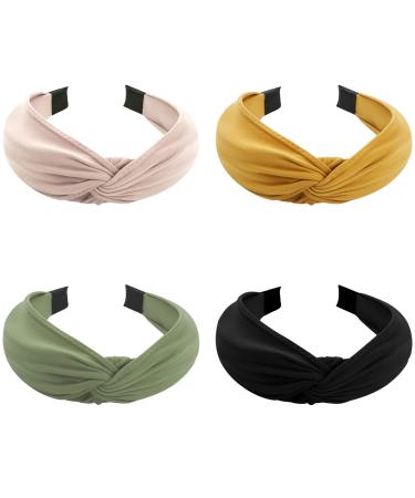 Buy 4-Piece Women s Elastic Headband Set | Cute Turban Hair Accessories for Girls - International Shipping Available - Buy Online on GoSupps.com