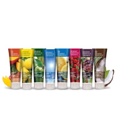 Desert Essence Coconut Shampoo & Conditioner Bundle - 8 Fl Ounce - Nourishing for Dry Hair - Delightful Scent - Skin-Refreshing Formula - Buy Online on GoSupps.com