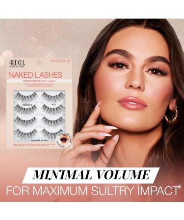 Ardell Naked Lashes 422 - Human Hair Eyelashes for an Unmistakable Look (4 Pack) | International Shipping Available - Buy Online on GoSupps.com