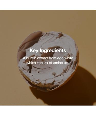 SKINFOOD Egg White Pore Mask 120g | Clay Mask for Pore Tightening & Sebum Absorption | Exfoliating Skincare - International Shipping Available - Buy Online on GoSupps.com