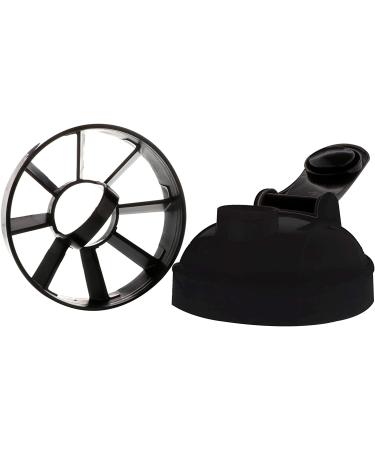 Nutrex Shaker Cup Black & White - 25 oz | Premium Protein Mixing Bottle - Buy Online on GoSupps.com