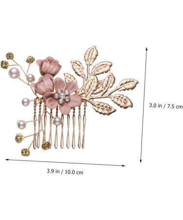 MAGICLULU Rhinestone Comb Hair Comb for Bride Rhinestone Hair Comb Bride Comb Pearl Hair Comb Wedding Hair Comb - Buy Online on GoSupps.com