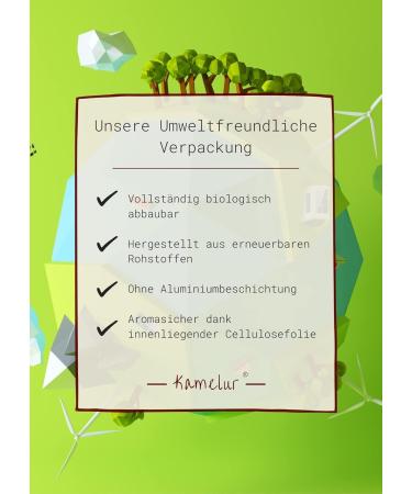 Kamelur Bio Hericium Powder 100g - Lion's Mane Mushroom Powder without Additives Asian Foods - Organic Mushrooms from Controlled Organic Farming - Buy Online on GoSupps.com