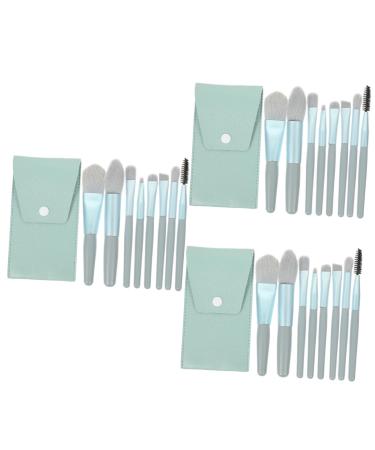 Beavorty 3 Sets Travel Makeup Brushes Women Favor Eyeshadow Professional Makeup Brush Powder Applicator Cosmetology Kit Makeup Brush for Women Makeup Tools Miss Fiber Wool Soft