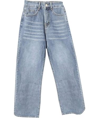 Shop Lady High Waist Stretch Vintage Pants - Ripped Slim Jeans with Pockets | Casual Fashion for All Sizes - Buy Online on GoSupps.com