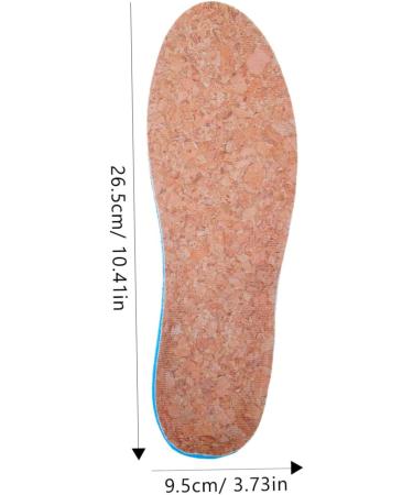 NOLITOY Cork Insoles for Men - Arch Support Shoe Lifts & Height Increasing Inserts - Comfortable Foot Pads for Enhanced Stability & Damping - Buy Online on GoSupps.com
