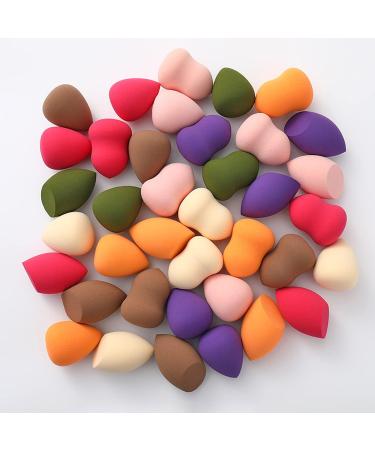 TCPENG Makeup Sponge for Blending Liquid Foundation Cream & Powder - Easy to Clean Super Soft & Non Latex Beauty Blender Concealer Applicator (3 Pack Brown) - Buy Online on GoSupps.com