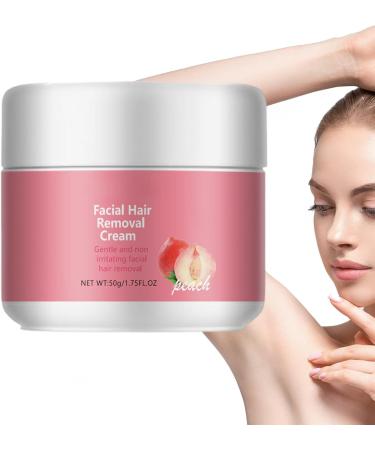  Vgvgaj Peach and Honey Facial Hair Removal Cream - Natural and Fast Hair Remover Moisturizing and Soothing for Sensitive Skin - Buy Online on GoSupps.com