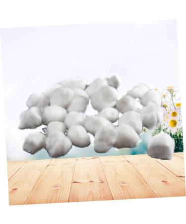 POPETPOP 400pcs Organic Cotton Balls Extra Large Cotton Balls Disposable Cotton Ball Oversized Makeup Ball - Buy Online on GoSupps.com