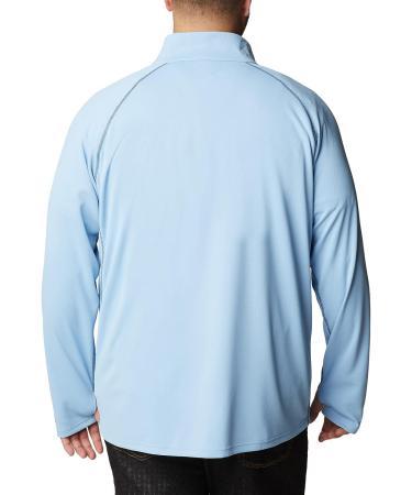 Columbia Men's Narrows Pointe Half Zip - Jet Stream/Dark Mountain - Size Medium - Buy Online on GoSupps.com