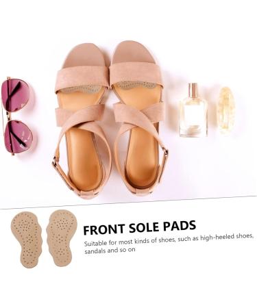 FOMIYES Non-Slip Stickers & Leather Insole Inserts - 4 Pairs Shoe Cushions & Foot Pads for Comfort | Ideal Sandal & Heel Accessories - Buy Online on GoSupps.com