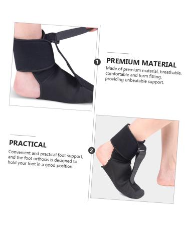 Buy Mobestech Foot Drop Ok Cloth Feet Hinge - 40x27cm Black for Optimal Comfort | International Shipping Available - Buy Online on GoSupps.com