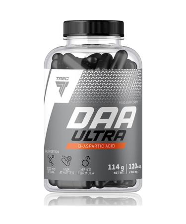 Trec Nutrition Trec Nutrition DAA Ultra Testosterone Booster Supplement for Muscle Building Increases Testosterone Levels Bodybuilding 120 Capsules