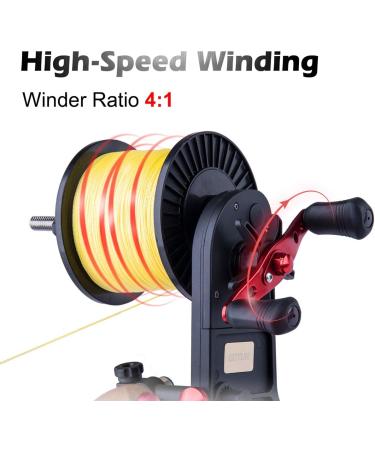 Goture Fishing Line Spooler | Reel Winder Machine for Spinning, Cast, and Trolling Reels | Large Capacity Spooling Station System - Buy Online on GoSupps.com