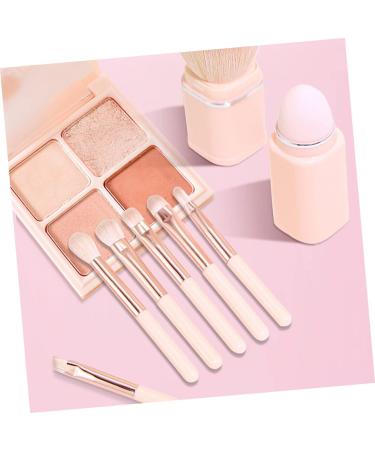 FRCOLOR 8 in 1 Makeup Brush Set - Dual Ended Face Blush Eye Shadow & Lipstick Tools | Portable Travel Cosmetic Brushes - Buy Online on GoSupps.com