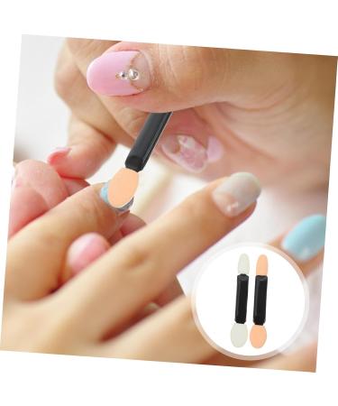 Didiseaon 50pcs Nail Sponge Nail Art Brush Eyeshadow Practical Manicure Brush Manicure Supply Mirror Effect Nail Brush Stick Nail Beauty Tool Nail Modification Brush - Buy Online on GoSupps.com