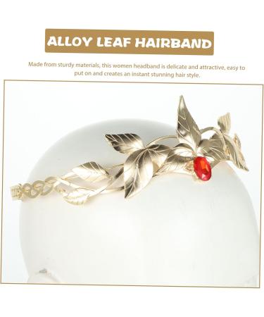 DRESSOOS Wedding Hair Accessories Tiara Head Band Hair Bands Hair Accessories for Women Womens Headband Women Headband Headpiece Jewelry Elf Headpiece Decorative Headband Fairy Outfit Alloy - Buy Online on GoSupps.com