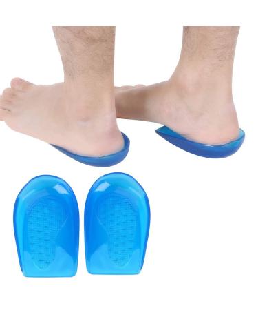 O/X Leg Correction Insoles - Silicone Gel Foot Orthotic Arch Support Shoes Insert Pads Heel Cup Posture Corrective Heel Cups for Heel Pain Heel Cups for Shoes Posture Corrective Heel Cups- Large(L)