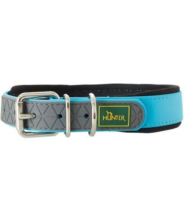 HUNTER CONVENIENCE COMFORT dog collar plastic material neoprene 40 S turquoise turquoise 40 S