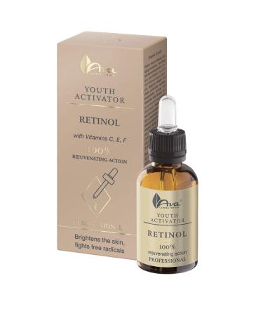 AVA LABORATORIUM YOUTH ACTIVATOR RETINOL FACE SERUM WITH C E F VITAMINS 30ml
