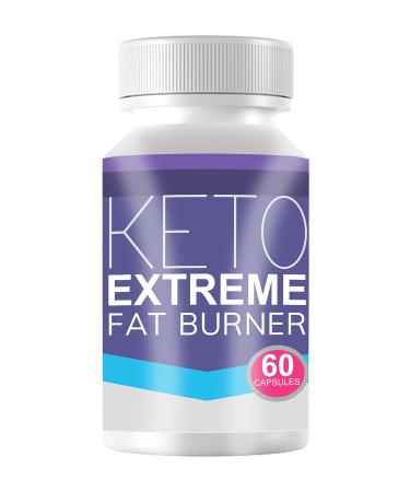 Keto Extreme Fat Burner - Best Weight Loss Support for Men & Women - 1 Month Supply - Fitness Hero Supplements 60 Count (Pack of 1)