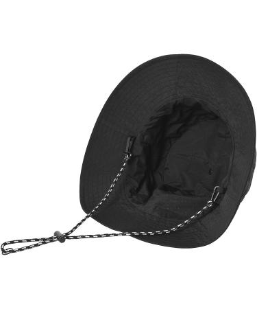 FEICUI Quick Dry UV Protection Bucket Hat - Black | Men Women Outdoor Boonie Hat - Buy Online on GoSupps.com