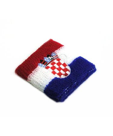 wuerfel24 sweatband/bracelet/wristband CROATIA 1 piece