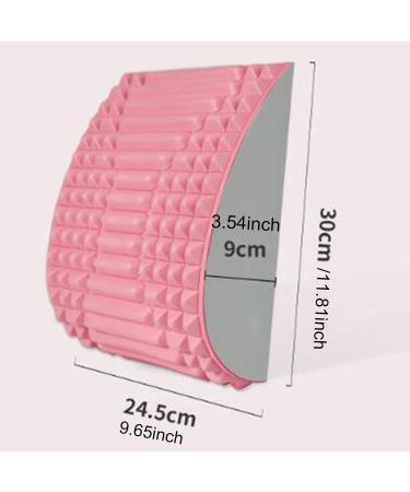 Generic Portable Lumbar Support Device for Muscle Relaxation And Posture Correction Pink - Buy Online on GoSupps.com
