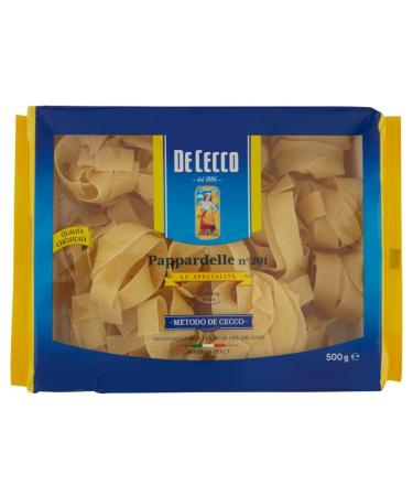 Italian Gourmet E.R. Lot de 8 p tes de Cecco 100 % italiennes Le Specialit Pappardelle N 201 500 g + Polpa Italian Gourmet 400 g