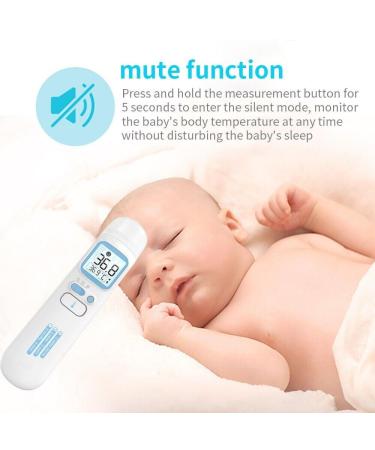 Infrared Digital Ear & Forehead Thermometer - Non-Contact Medical Temperature Thermometer for Adults, Children, Baby & Objects - Fever Alarm, Instant Reading, Memory Function - Buy Online on GoSupps.com