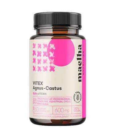 Vitex Agnus-Castus | Chatthouse Concentrated Extract | Menstrual and Premenstrual Pain | 60 Capsules | 100% Natural