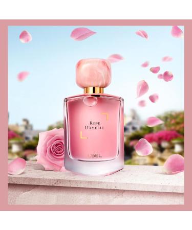 L'Bel - Rose D'Amelie Long Lasting Women's Perfume 45 ml - Buy Online on GoSupps.com