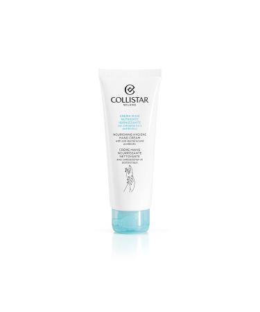 Collistar nourishing hygiene hand cream with antibacterial and post -biotic effect fast -moving velvety texture long -lasting hygiene effect 75 ml