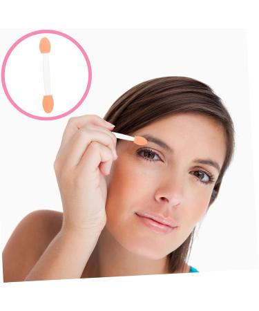 Angoily 400 pcs Tool Double-headed Makeup Dual-sides Professional Sticks Eyeshadow Disposable 6.5x1.3cmx4pcs Whitex4pcs - Buy Online on GoSupps.com