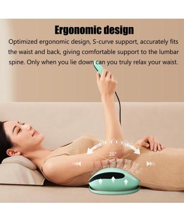 ThyxG Intelligent Lumbar Spine Traction - Electric Back Extensor with EMS Pulse Hot Compress & Vibration for Pain Relief - Buy Online on GoSupps.com