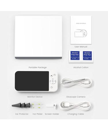 BAIXDM 5-Inch Portable LCD Photo Camera - 1920x1080 Resolution USB Digital Storage Ear Wax Removal Tool - Buy Online on GoSupps.com