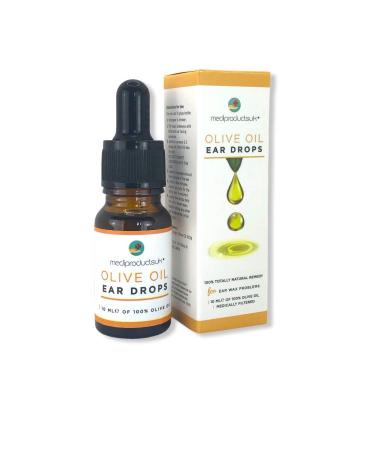 Easy to Use Filtered Olive Oil Ear Drops