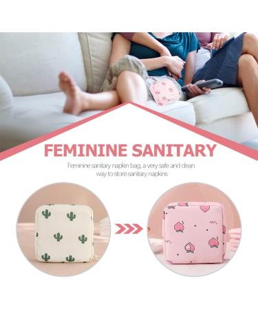 Lurrose 20pcs Sanitary Napkin Storage Bags | Menstrual Bag & Case | Oxford Fabric Holder for First Period - Outdoor Girls - Buy Online on GoSupps.com
