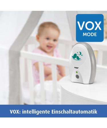 Reer 50040 Babyphone Neo Digital - 100% Tap-Proof Low Radiation 250m Range | Buy Now! - Buy Online on GoSupps.com