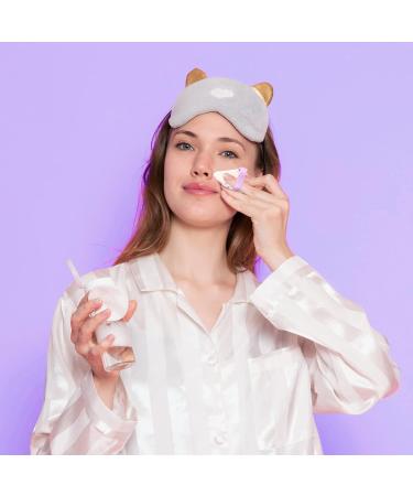 Buy Powder Puffs - Soft Reusable Makeup Sponge for Loose Powder | 10 Pcs Purple Triangle | Perfect for Foundation & Face Cosmetics - Buy Online on GoSupps.com